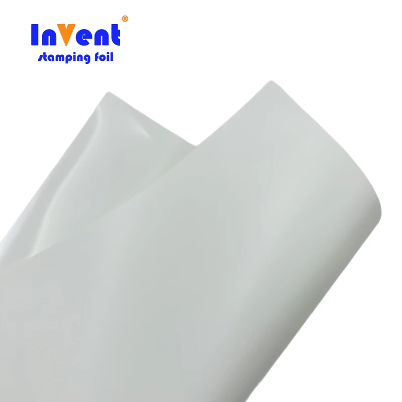 Thermal paper roll 57x40 PU material heat shrinkable film vinyl Rainbow hot stamping foil vinil textil