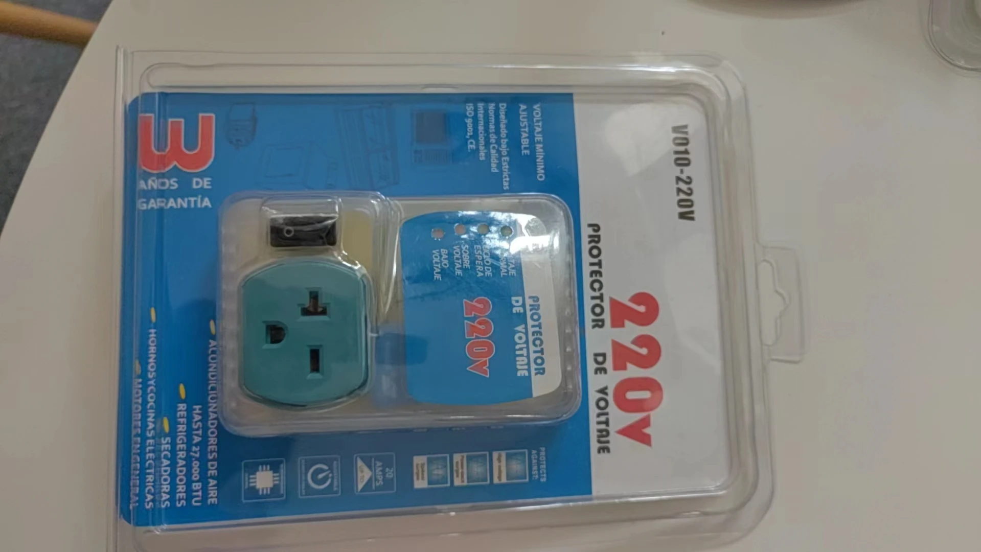 Voltage Protector V010 220v 50/60HZ