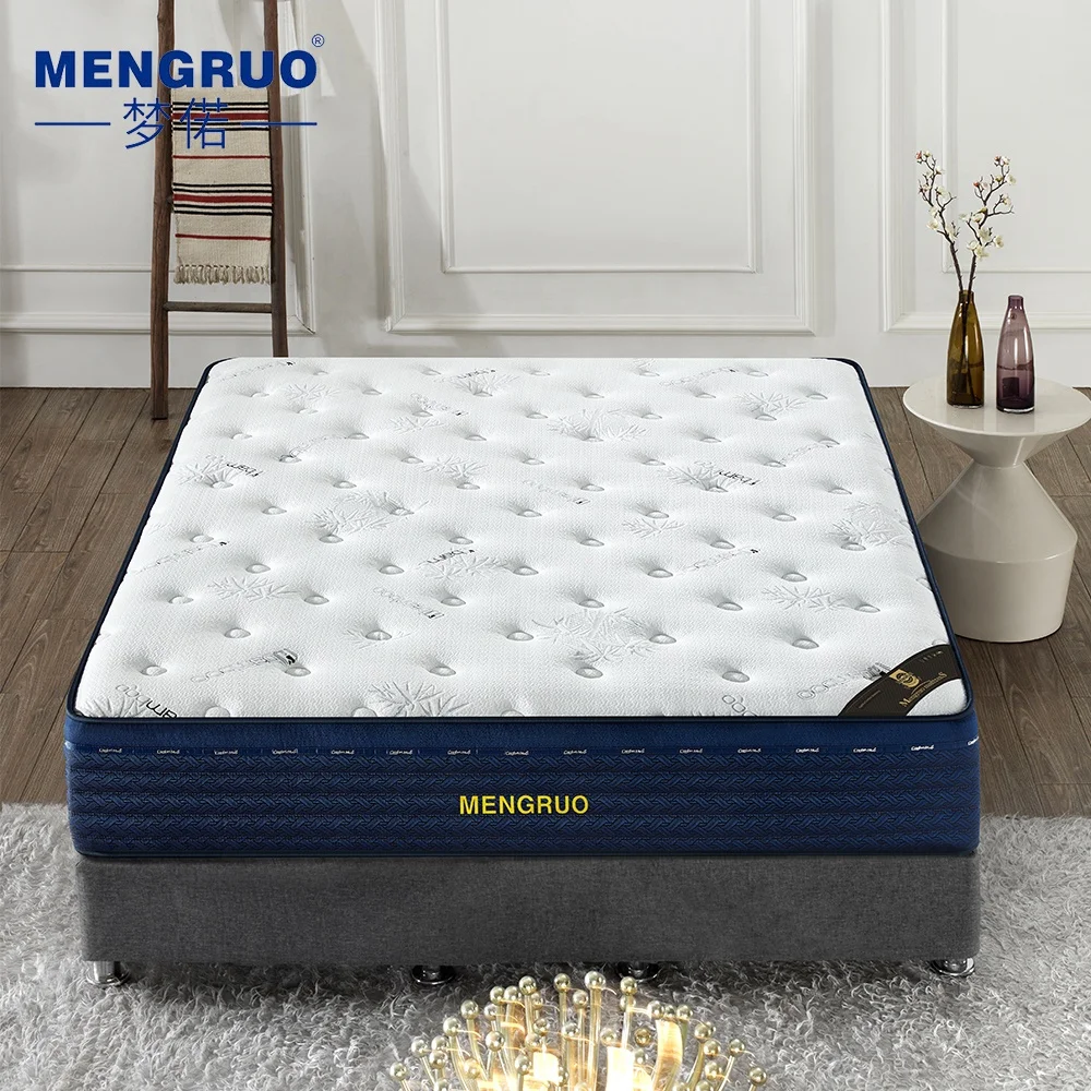 China manufacturers production cheap price full size memory foam spring pocket coil mattress custom orthopedic mattress