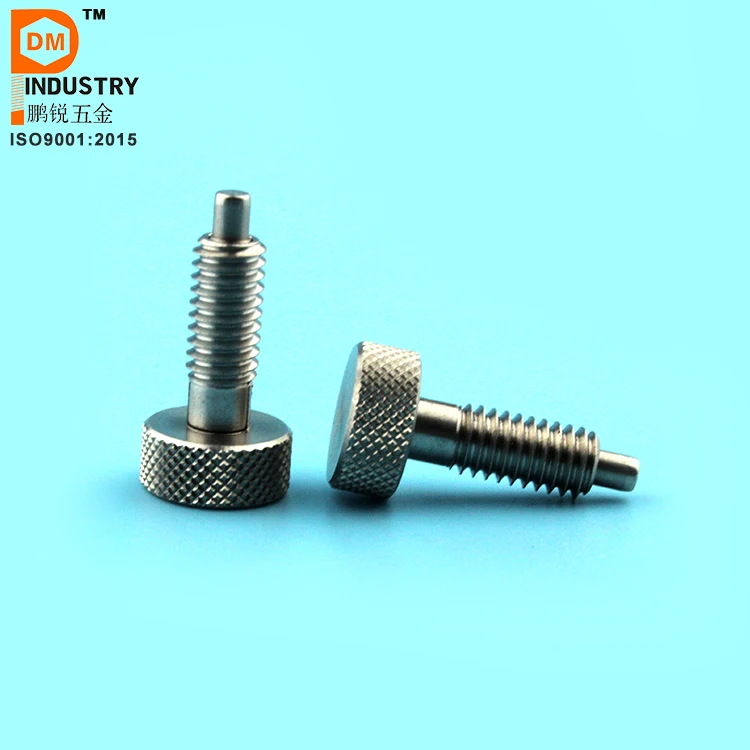 18-8 Stainless steel spring lock rounded retainer clevis pin with chain and key ring