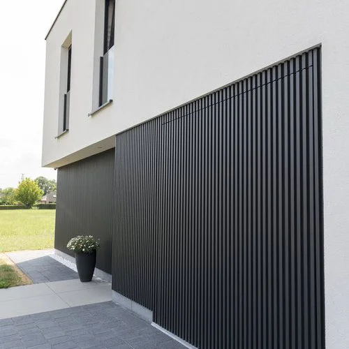 Decorative wpc wall panel exterior fluted wall panel wpc wall cladding