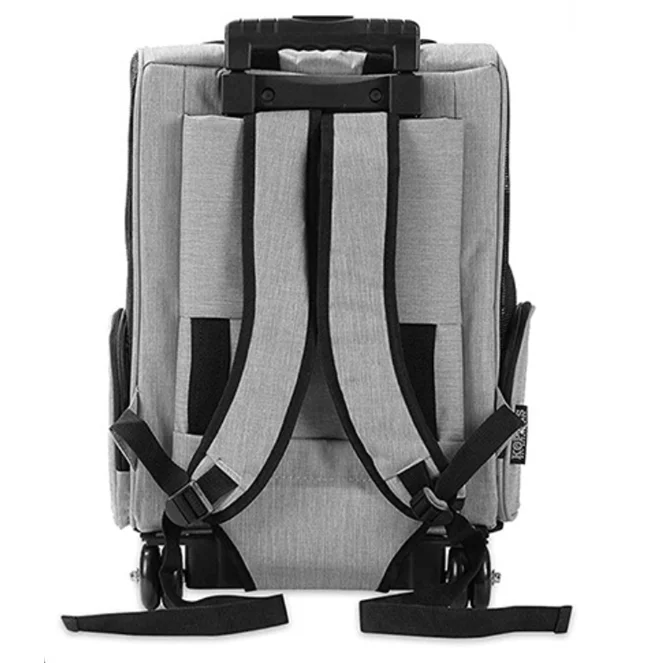 Portable Multi Function Dog Pet Travelling Carrying Trolley Backpack Bag