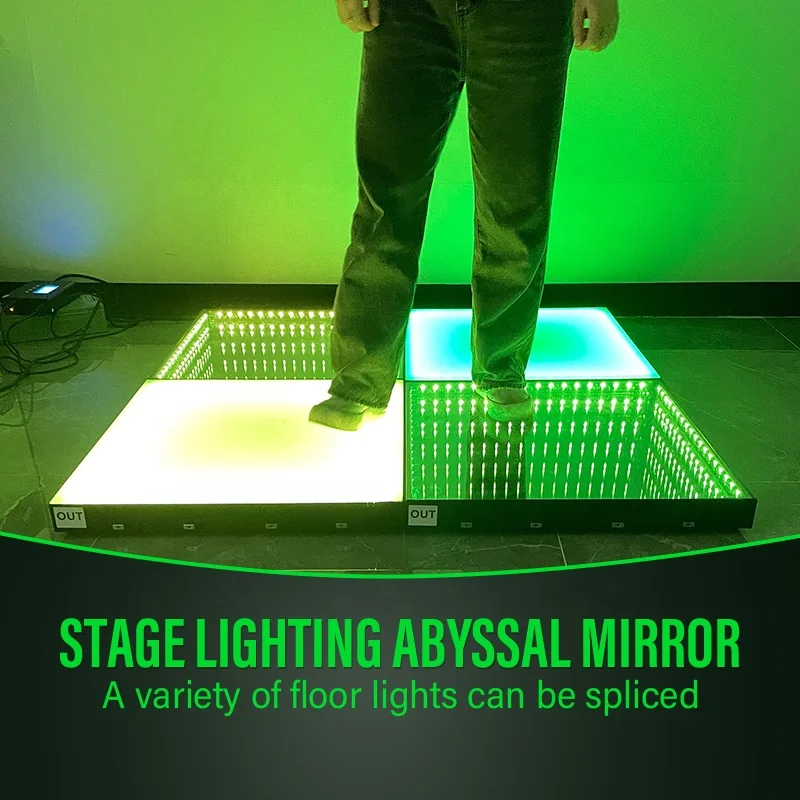 Colorful Provide A Set Of Solutions For Matt Color Changing Sound Control Led Dance Floor 60x60cm  For Party Wedding Club