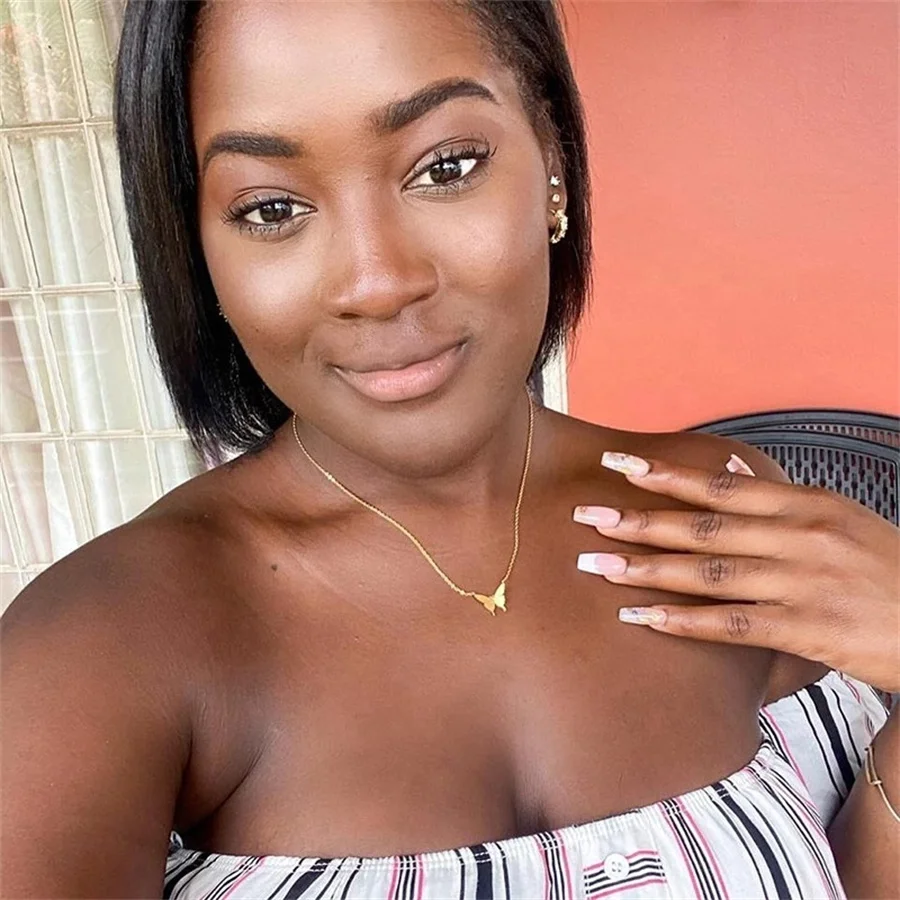 Butterfly Choker Necklace for Women Stainless Steel Gold Color Neck Chains 2022 Fashion Jewelry Girls Gifts Wholesale