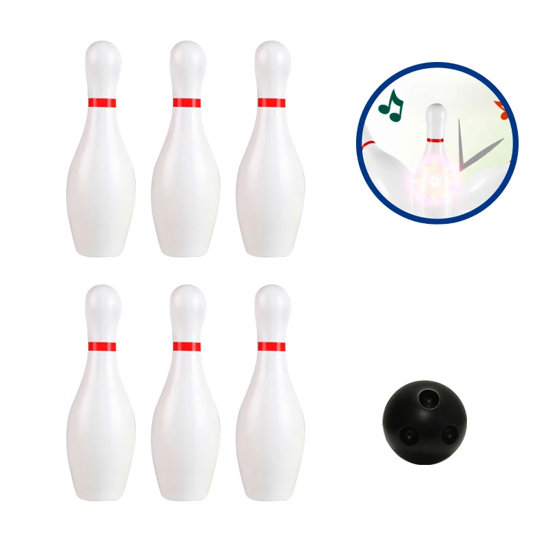 High Quality Indoor Outdoor Sport Bowling Games With Lights And Music Bowling Game Kids Bowling Ball Toys