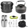 Outdoor Cookware Set Dutch Oven With Pan Lid Multi Usages Oil Preseasoned Campfire Available Factory Price Cast Iron Space Cover