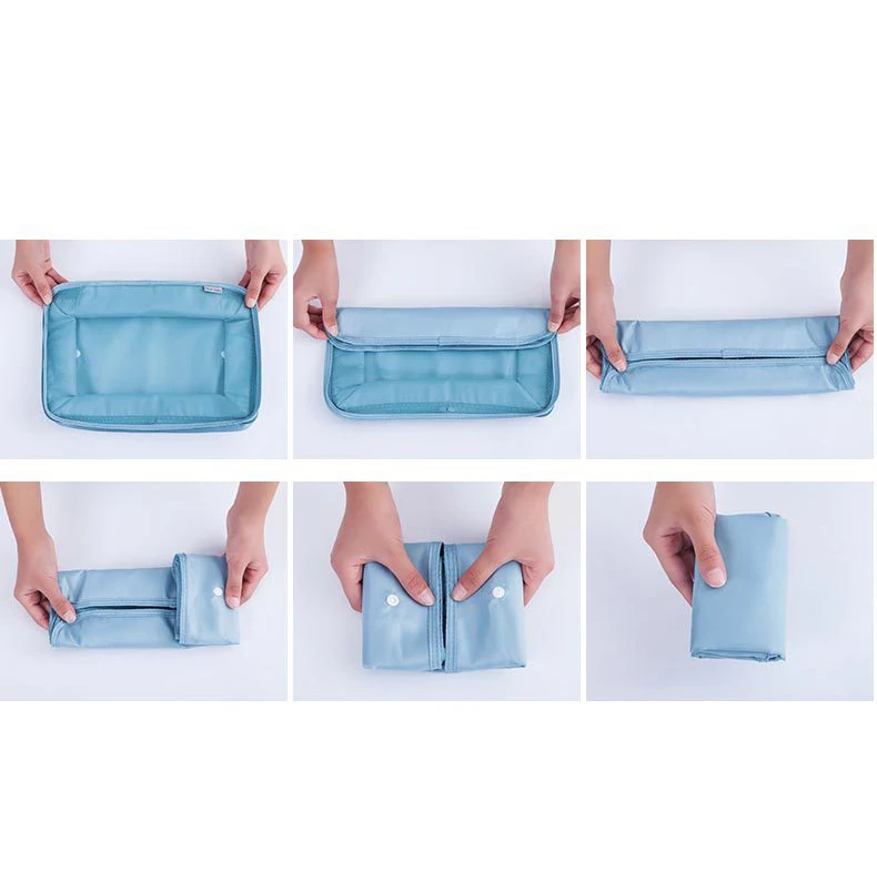 Индивидуальный легкий компрессионный упаковочный Набор кубиков для путешествий 8 шт. органайзер для багажа для чемоданов