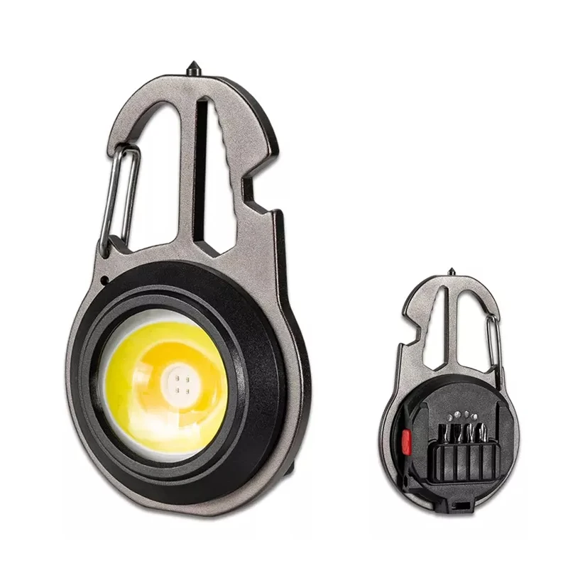 Многофункциональный уличный портативный Рабочий светильник с Usb-зарядкой Cob осмотр кемпинг Мини светодиодный фонарик
