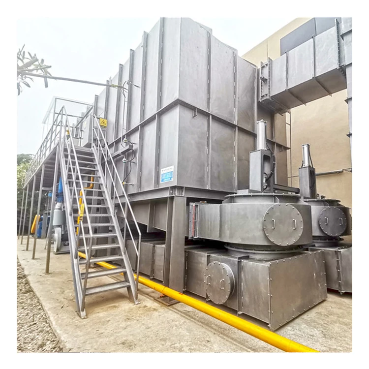 RTO waste gas treatment equipment for removing high concentration exhaust gas