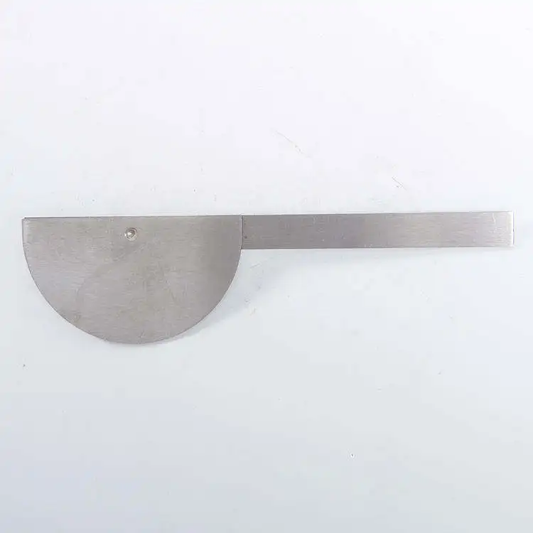 Stainless Steel Multifunctional Protractor Teaching Measuring Tool 180 Degree Protractor Angle Squares