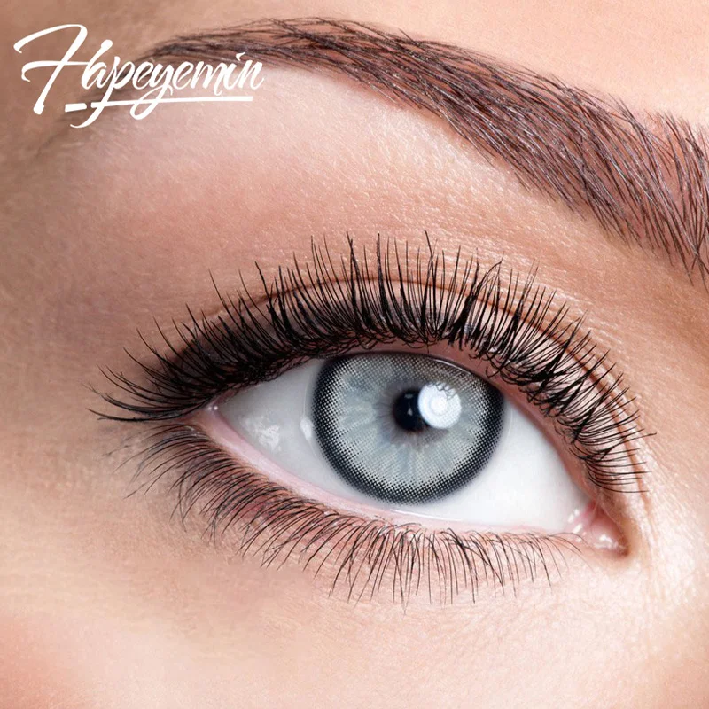 Sales of the first Yearly hot wholesale Colored Contact Lens Soft complete set of contact lens monthly power