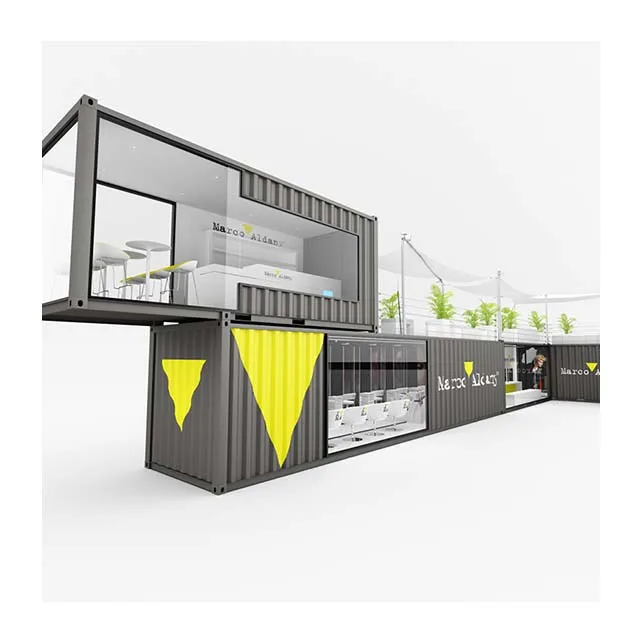 Modular Future Marco Albany Beauty Salon Mobile Store Trailer 20ft 40ft Customized prefabricated Container Coffee Shop