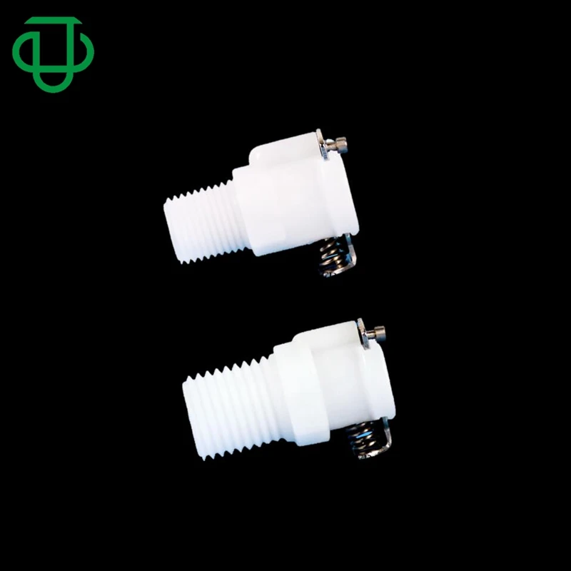 1/8BSPT 1/8NPT 1/4 NPT Male Pipe Thread Valved Quick Disconnect Coupling Body For Fluid System