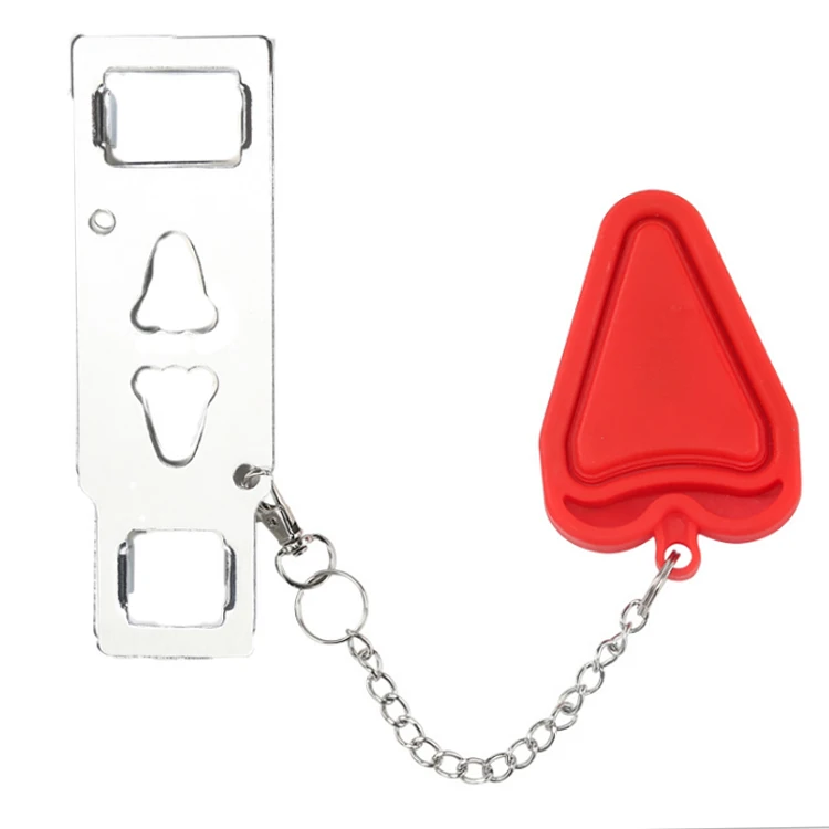 Portable Door Lock Home Security Door Locker Travel Lock down Locks for Additional Safety