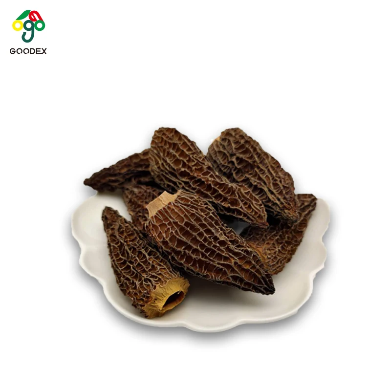 Cultivated Dried Morchella Conica , Morchella Mushroom