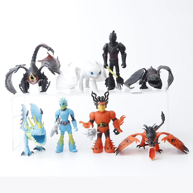 Movie How to Train Your Dragon  Collection Set Toys 8 Styles model Funny Cute Doll For Children Action Figure