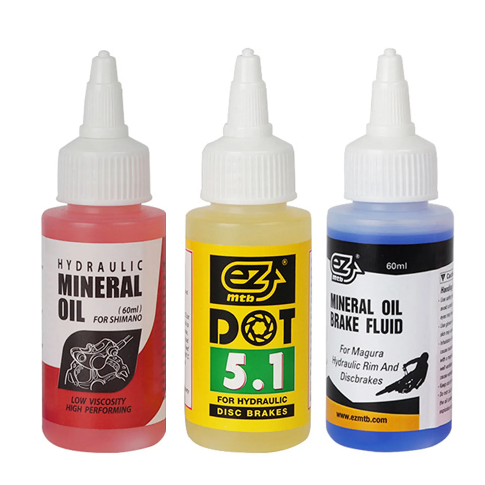 Bicycle Brake Mineral Oil Fluid Hydraulic Disc Brake Lubricant for Shimano Magura Tektro Mountain Bikes Large Capacity