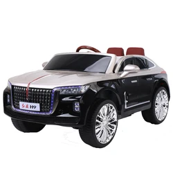 2021 China Red Flag licensed Hong Qi H9 12v four-wheel suspension kids ride on car electric with Licensed kids ride on car