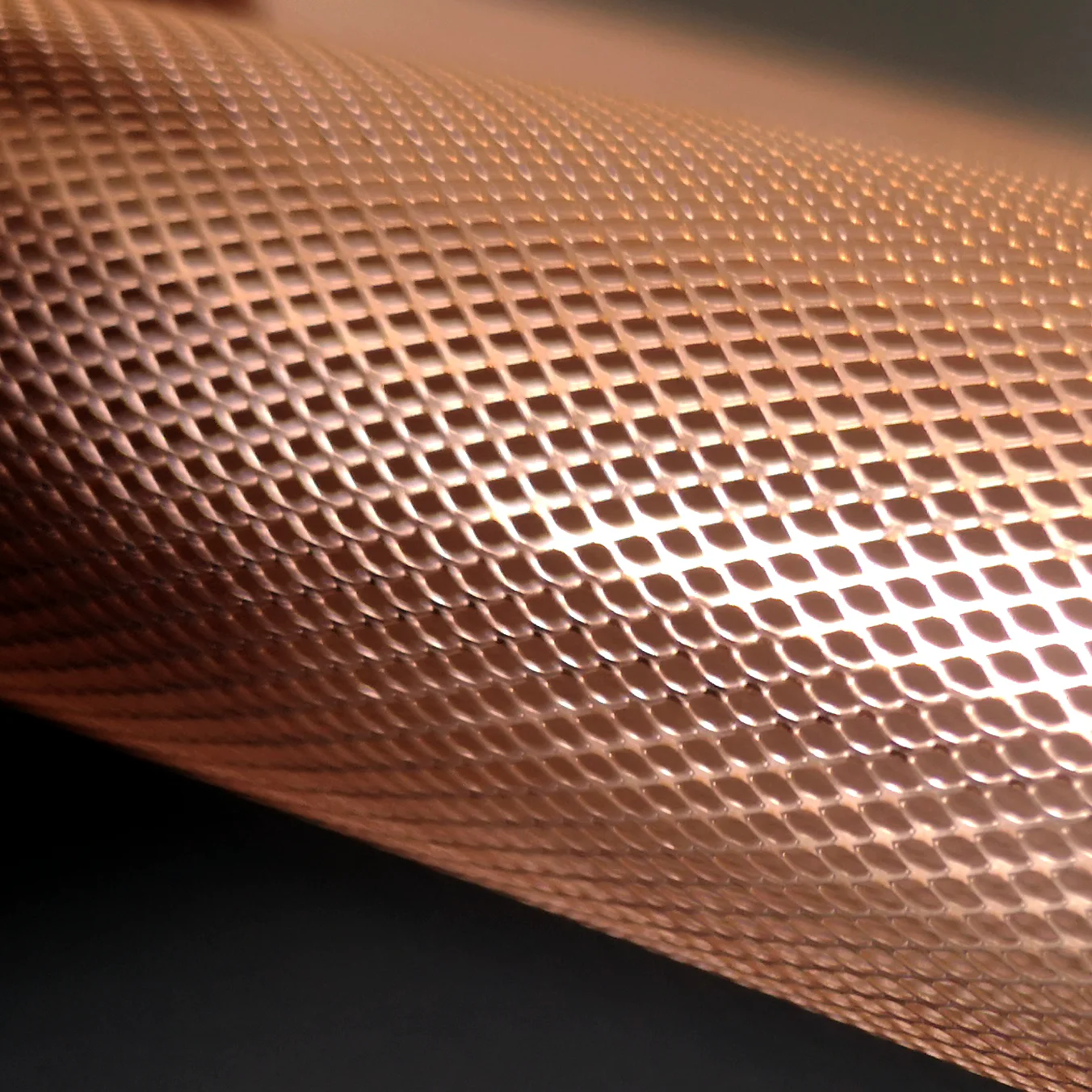 High-quality Precision Expanded Copper 21mm-1000mm Mesh Tailored Expanded Copper Foil Mesh For Lithium Battery