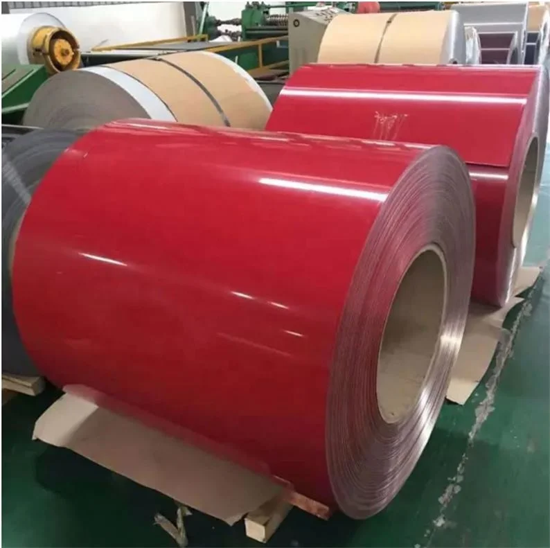 A1050 1060 1100 Aluminum Alloy Material Supplier Color Coated Aluminium Coil
