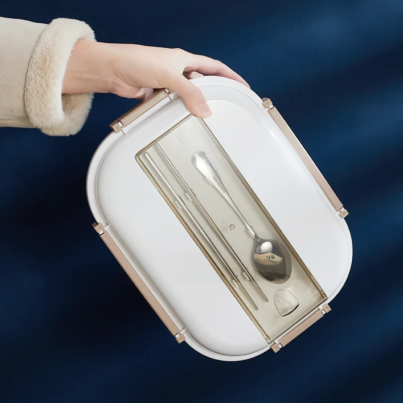 BPA Free 3 to 5 Compartment Airtight Insulated Stainless Steel Bento Tiffin Lunch Boxes Container Lunch Box Kids Adults