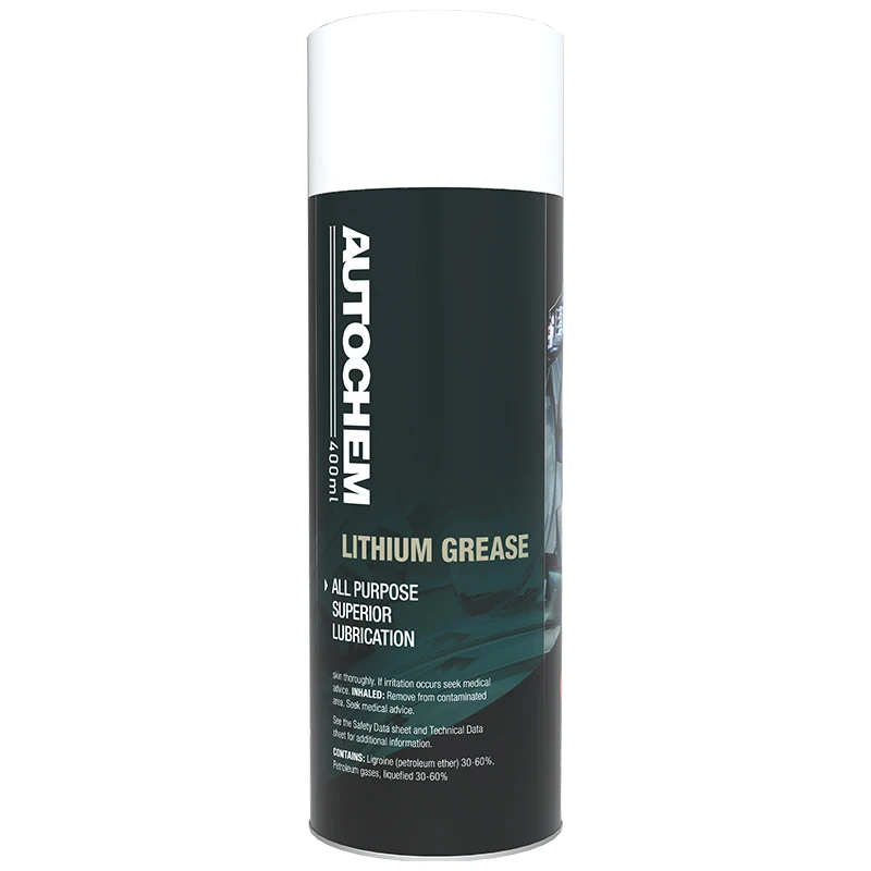 Autochem Aerosol Multi-purpose White Lithium Grease Lubricant Spray