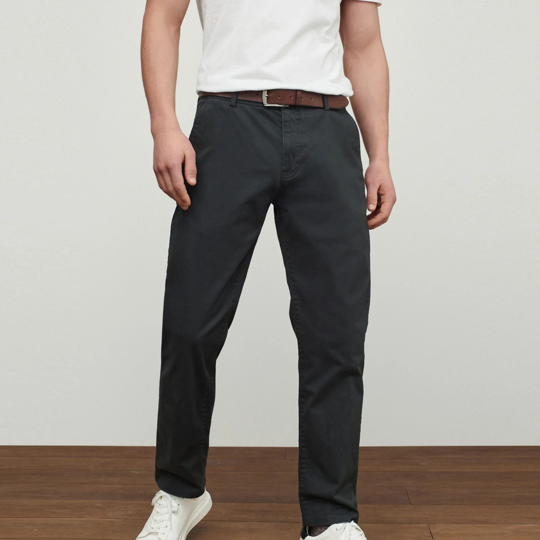 Custom Casual Fashion Stretch Slim Fit Cotton Trousers Chino Pants For Men