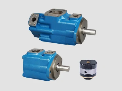 Factory machine tools use high pressure casting Iron hydraulic power units single vane pump