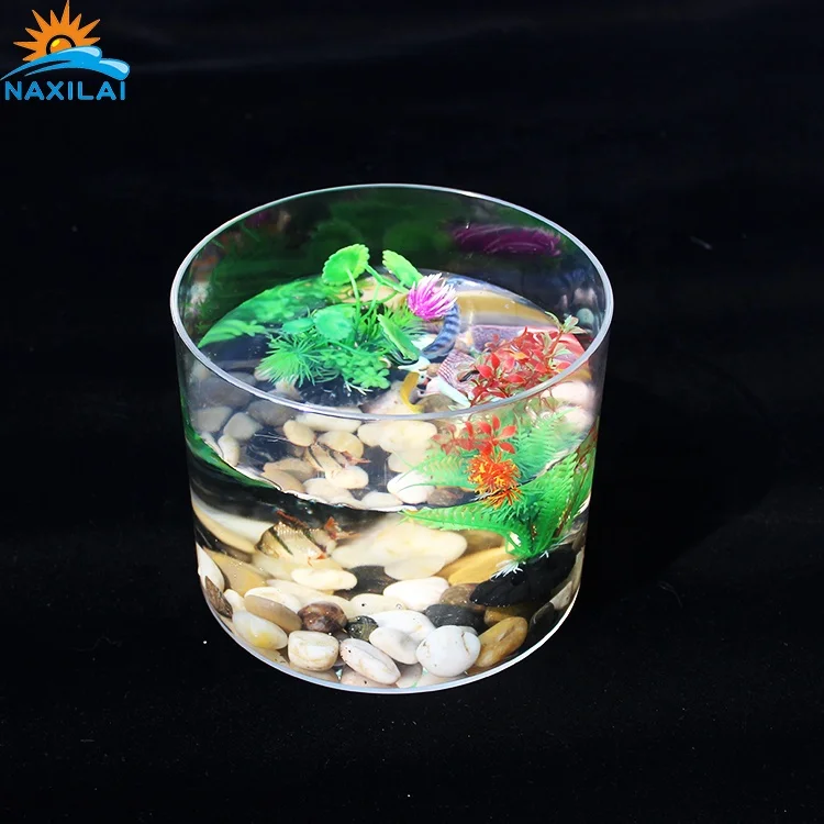 
NAXIALI Aquarium Live Fish High Quality Glowing Ocean Aquarium Acrylic Water Table Aquarium Acrylic Fish Tank 