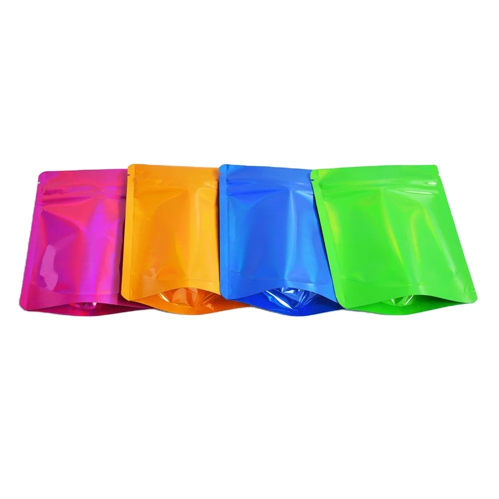 Custom child proof packaging zip lock 3.5g mylar bag stand up bag for concentrate packaging