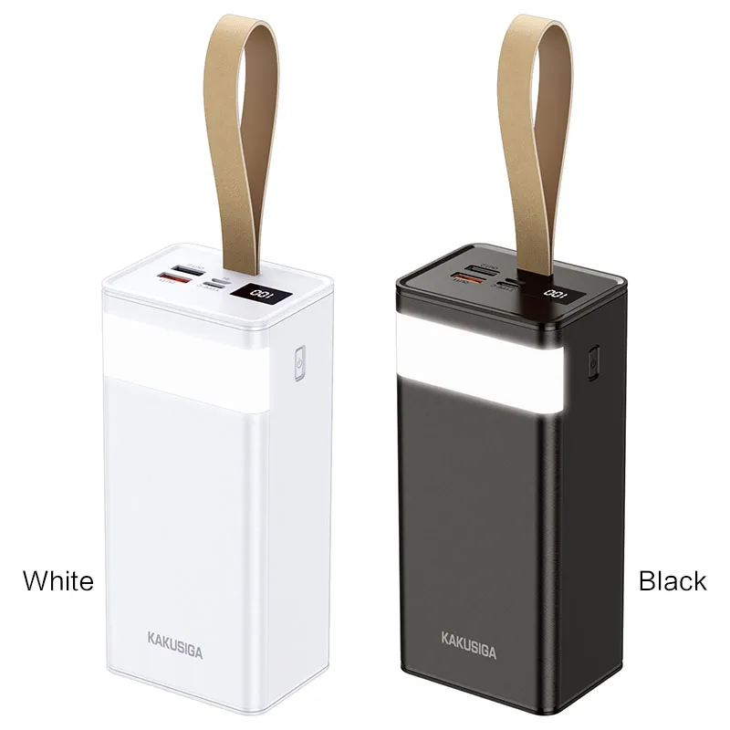 KAKUSIGA factory price Baiyu Phone Charger Powerbank 5V 2.4A  Dual USB Large Capacity 40000mAh Power Banks