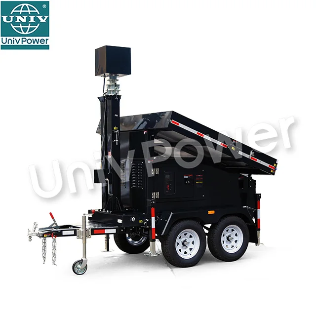 CCTV camera solar trailer with American / European / australian standard CE certificate