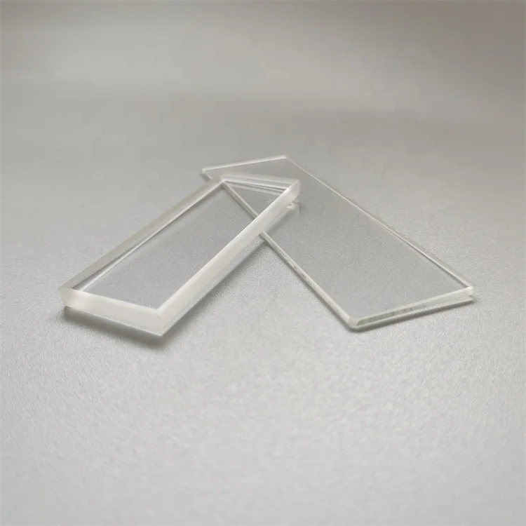 High permeability borosilicate optical ultra-white glass round shaped tempered glass sheet