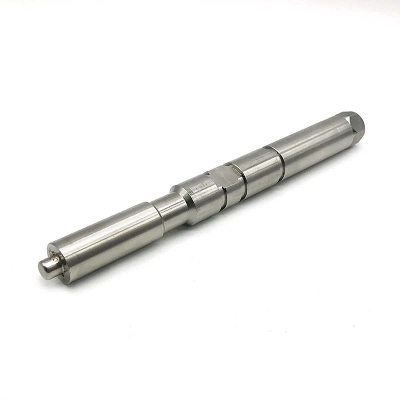  Factory custom stainless steel zinc plated threaded knurled shaft dowel