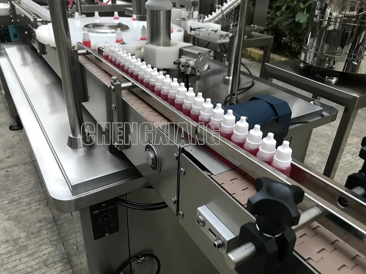 Automatic cyanoacrylate adhesive super glue tincture bottle filling capping machine