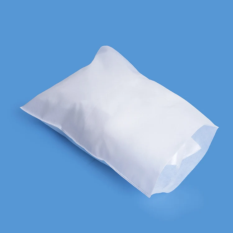 Hospital Pp Spunbond Non-woven Disposable Travel Pillow Cover