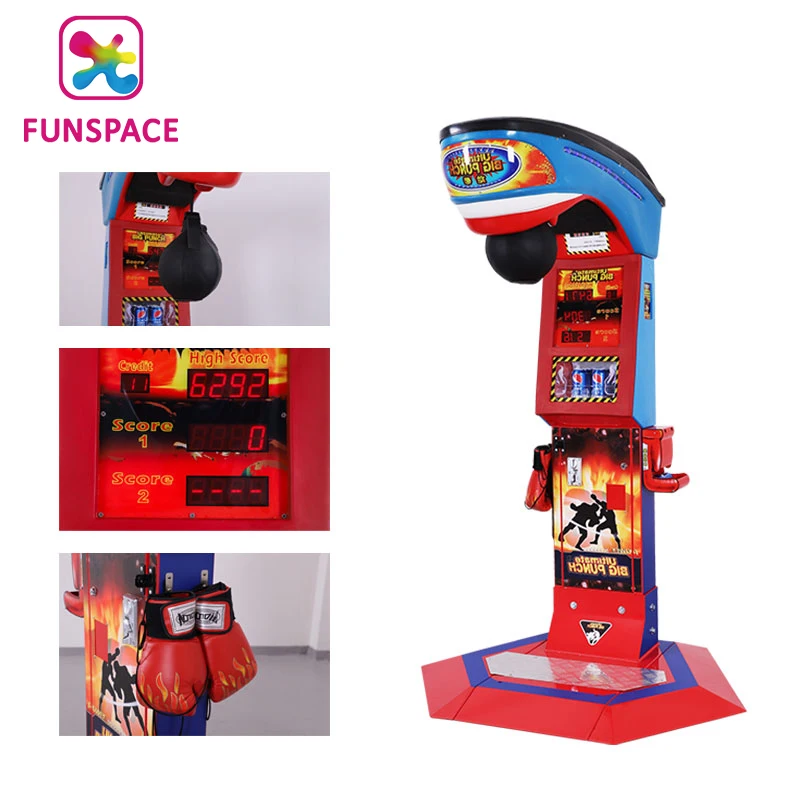 Funspace High Quality Boxing Game Machine Sport Training Force Boxing Machine Amusement Equipment
