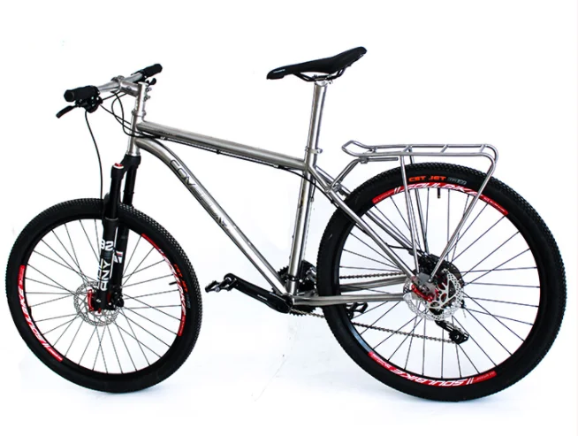 2020 New Design Titanium Bicycle Rear Luggage Rack For 26' 27' 29er 700c Bike