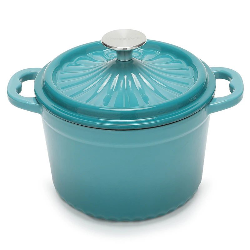 SJP045 Round 18cm colorful Enamel casseroles pot non stick cookware Cast iron dutch oven