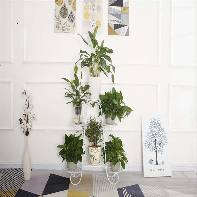 
Modern New Fashion Hanging Plant Pot Stand Home Decoration Metal Iron Plant Stand 