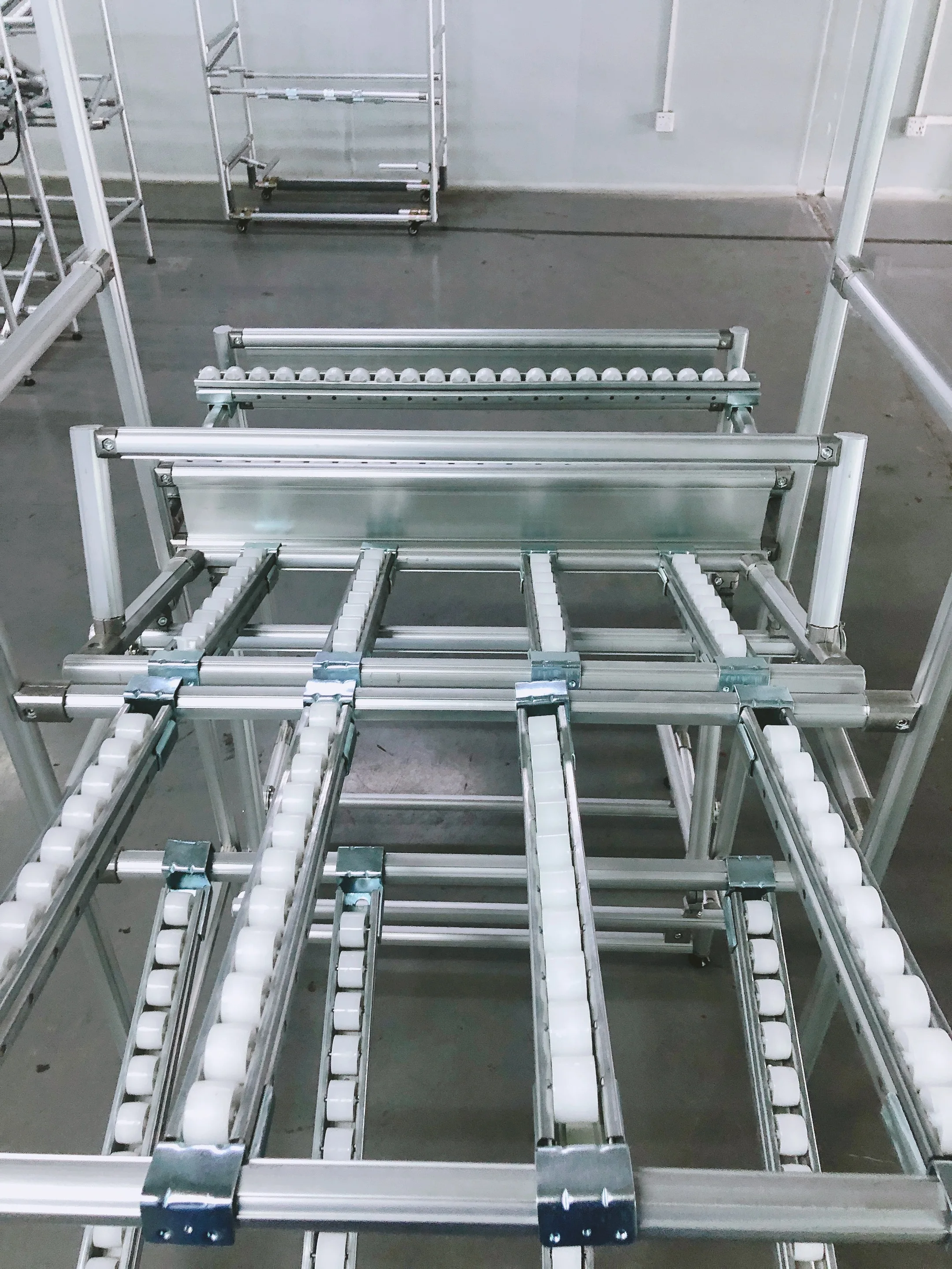 Free Samples Roller Track Connection Steel Roller Bracket Joint Roller Placon Connection 40mm For Conveyor System AL-2040C