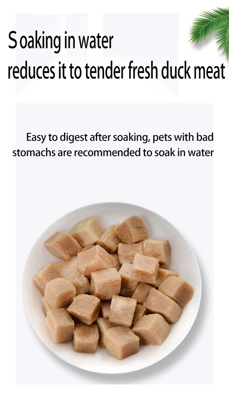 Wholesale Bulk Pet Freeze-Dried Cat Snack Chicken Breast Meat Duck Beef Quail Pure Meat Raw Bone Meat