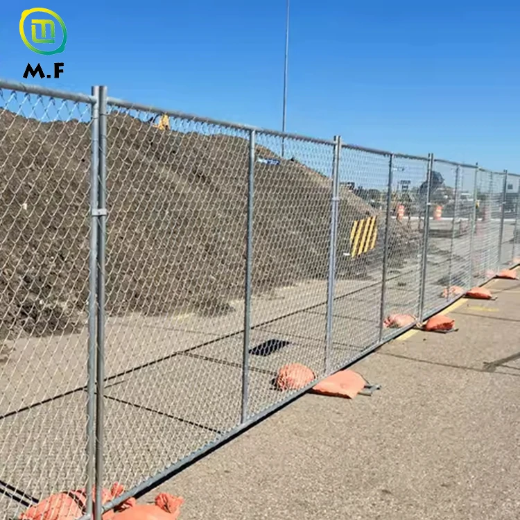 Mobile fence America chain link temporary panel fence