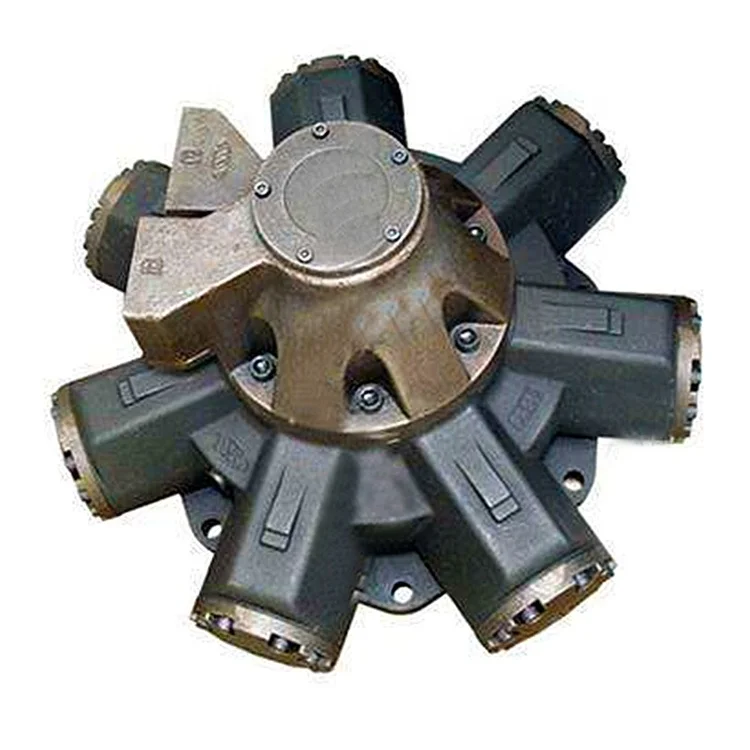 China Bjm3 Radial Piston Hydraulic Motor Intermot Piston Radial Motor Hydraulic