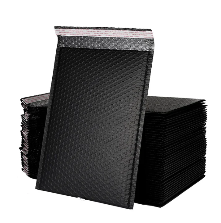 Black Big size  bubble film poly mailer bag