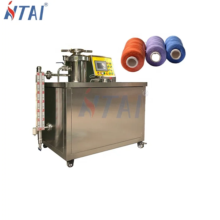full automatic lab bobbing yarn dyeing machine textile machinery