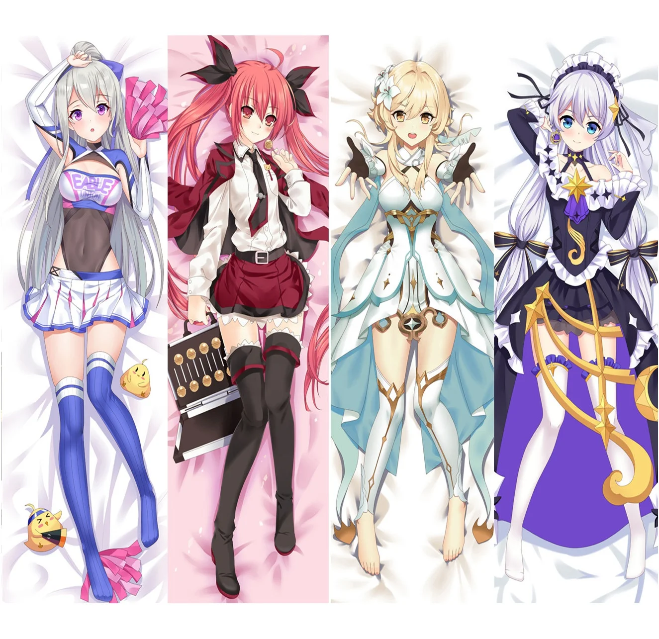 Japanese Anime Body Pillow DIY High Quality Long Body Pillow Custom Dakimakura Hot Sale High Quality Beautiful Body Pillow