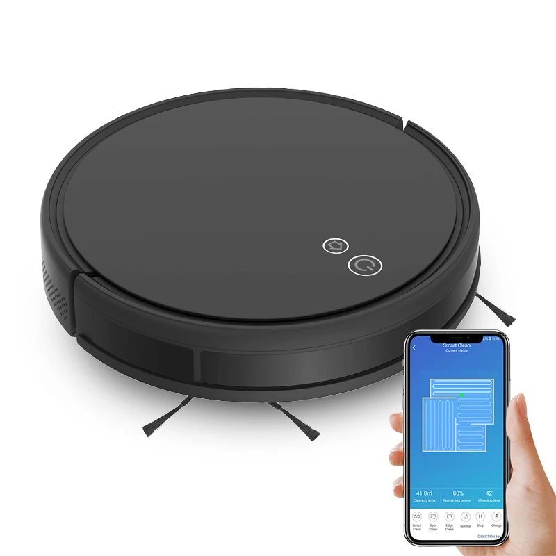 
 2021 популярный самоочищающийся портативный мини-робот-пылесос с голосовым управлением большой емкости батареи автоматический Aspir Robot Limpiador  