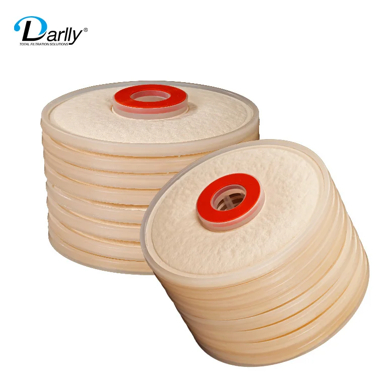 Custom Designed 8 Inch 8 Cell 3-5 Micron Lenticular Water Filter Cartridge  to Purify the Water with Necessary Certificate