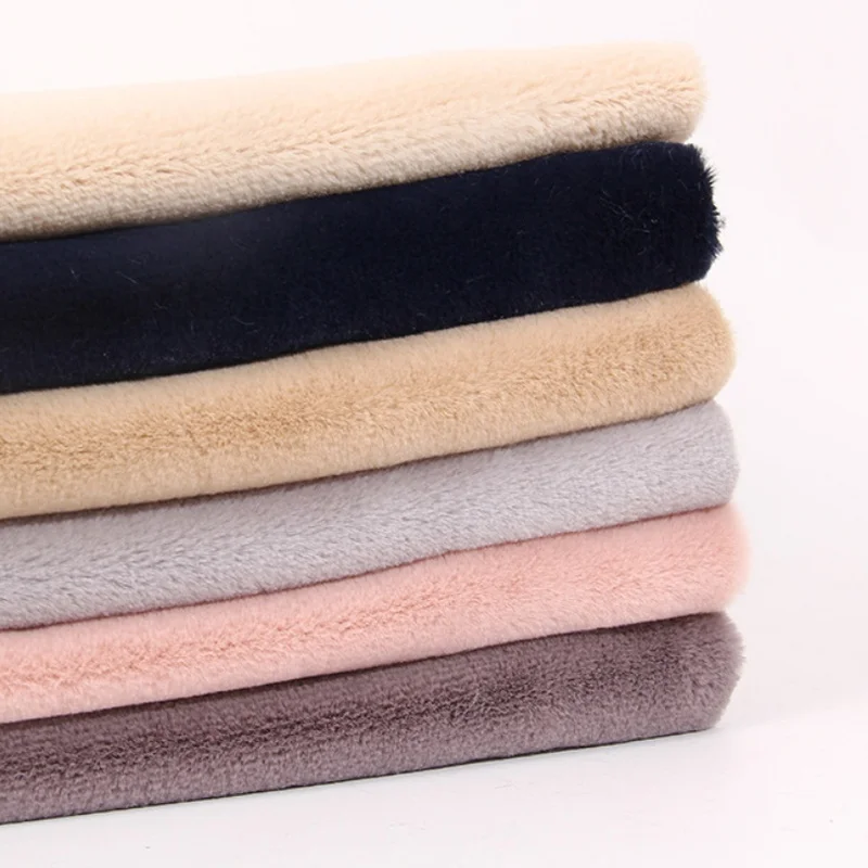 
100% polyester fashionable custom design dyeing rabbit fur for garment 